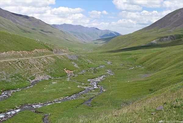 IДорога на перевал Каракол.